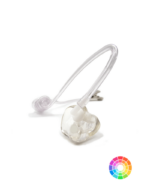Formstøpte ørepropper til samband i akryl. Øreproppene kan leveres med åpen ventilering eller tett