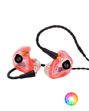 Westone EAS10 Formstopt In Ear Monitor. Denne spesialtilpassede in-ear-monitoren er designet med tanke på individuell passform og lydkvalitet. Den har en enkelt driverkonfigurasjon som gir nøyaktig og balansert lydgjengivelse. tilpasses ørets unike form og sikrer en tettsittende og komfortabel passform