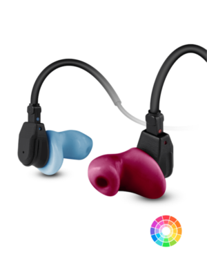 MEP 2G In Ears formstøpte ørepropper. In-ear monitor modul som passer til alle ørepropper merket med MEP 2G. Kan velge mellom standard in-ear kabel eller kabel med smartknapper og mikrofon